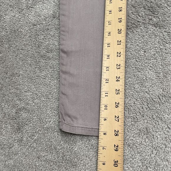 Guess Power Skinny Denim Jeans Womens 27 Gray Low Rise Stretch Casual 26x28 - Picture 15 of 16